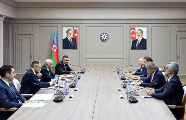 Əli Əsədov "Damen Shipyards Group" şirkətinin baş icraçı direktoru ilə görüşüb&nbsp;