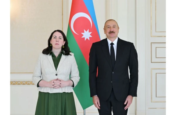 Azərbaycan Prezidenti İrlandiyanın yeni səfirinin etimadnaməsini qəbul edib 