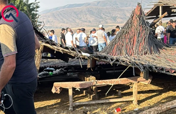 Yaylaq Festivalında çardaq uçdu - Xəsarət alanlar var+VİDEO 