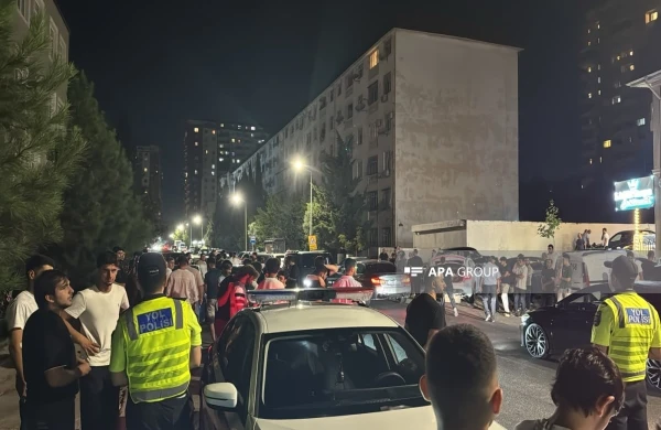 Bakıda zəncirvarı qəza olub - FOTO 