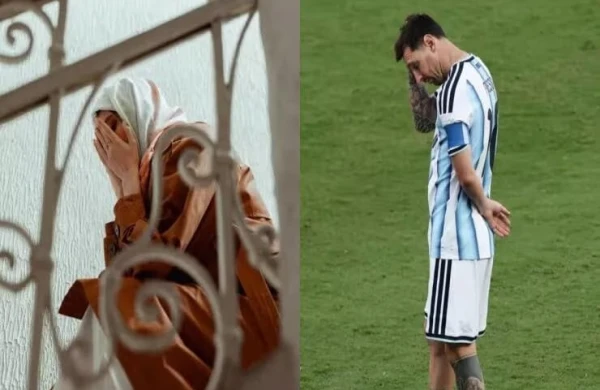 Kişi vədinə əməl etdi: Argentina uduzdu, arvadını boşadı 