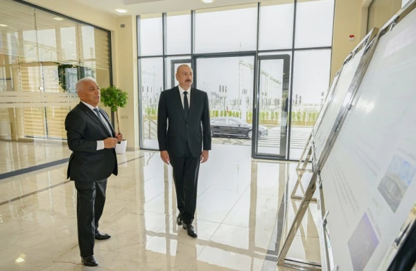 Prezident açılışda iştirak edib