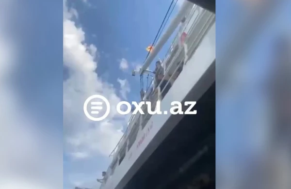 Qara dənizdə azərbaycanlıların olduğu gəmiyə PUA hücumu - Anbaan- Video 