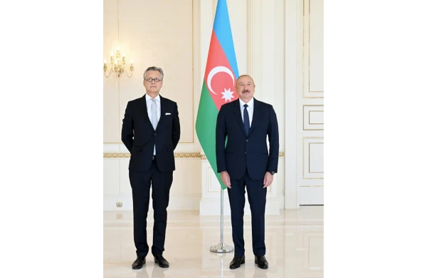 Prezident İlham Əliyev Almaniyanın yeni səfirinin etimadnaməsini qəbul edib 