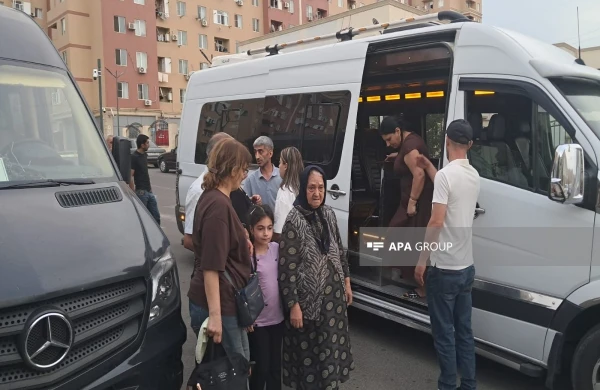 Xankəndiyə növbəti köç karvanı yola salınıb - FOTO&nbsp;