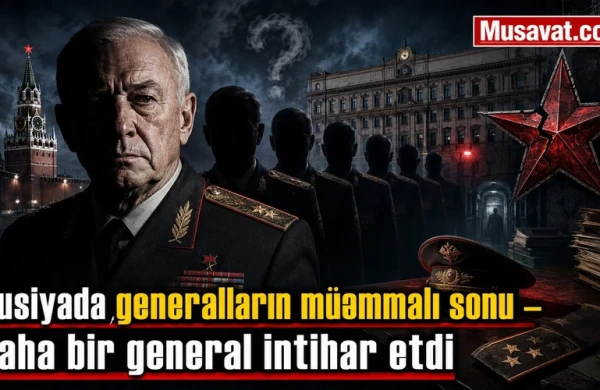 Rusiyada generalların müəmmalı sonu - Daha bir general intihar etdi