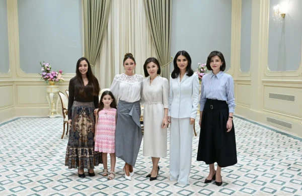 Daşkənddə Azərbaycanın və Özbəkistanın birinci xanımlarının təkbətək görüşü olub&nbsp;