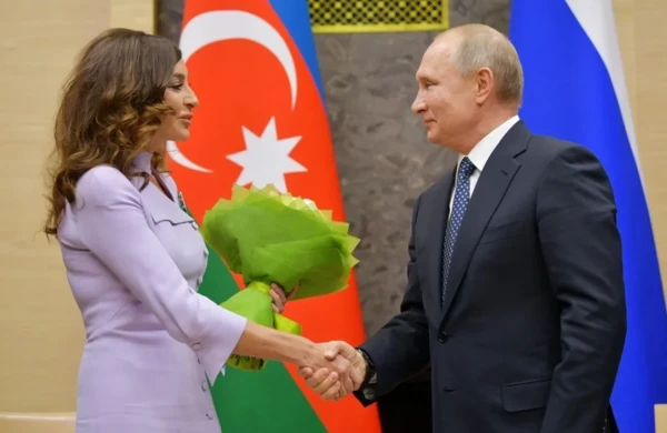 Vladimir Putin Mehriban Əliyevaya təbrik məktubu göndərib&nbsp;