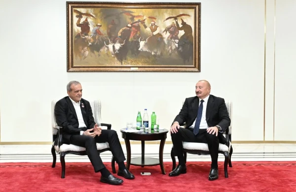 Pezeşkian: İran Azərbaycanla bütün sahələrdə münasibətləri genişləndirməkdə maraqlıdır&nbsp;