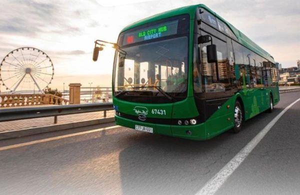 Bakıda bu avtobusun qiyməti 65 qəpik oldu 