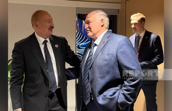 Bişkekdə Azərbaycan və Belarus prezidentlərinin görüşü olub&nbsp;