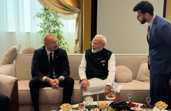 Prezident Hindistanın Baş naziri ilə söhbət etdi - Fotolar&nbsp;
