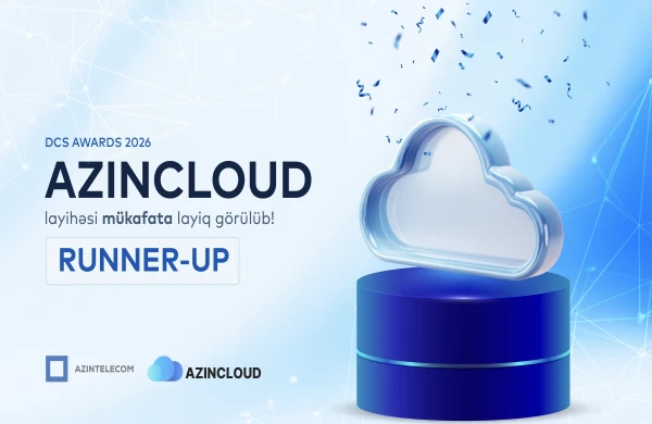 AzInTelecom bulud xidmətləri ilə növbəti beynəlxalq uğura imza atıb!&nbsp;