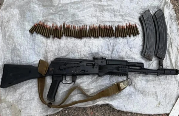 Nərimanovda “Kalaşnikov” və 55 güllə aşkarlandı