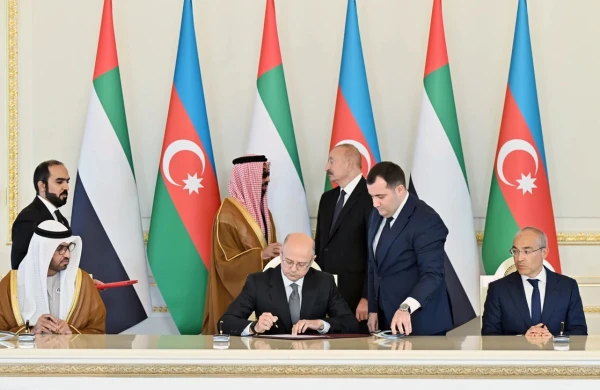 Azərbaycanla Birləşmiş Ərəb Əmirlikləri arasında 6 sənəd imzalanıb