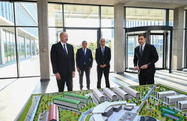 Prezident İlham Əliyev açılışda iştirak edib 