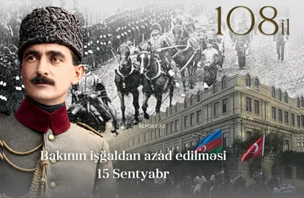 Bakının erməni-bolşevik işğalından azad olunmasından 108 il ötür