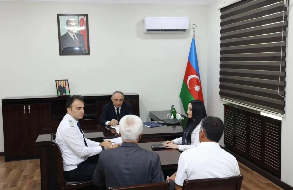Kamran Əliyev Şamaxıda vətəndaşları qəbul edib&nbsp;