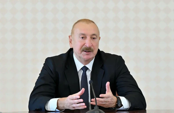 Prezident İlham Əliyev çıxış edib&nbsp; - Yenilənir