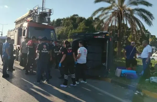 Türkiyədə ağır qəza: 17 nəfər yaralı var