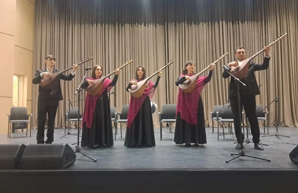 Xankəndidə müəllim və tələbələrin birgə konserti olub&nbsp;