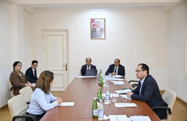 Məcnun Məmmədov Şabranda vətəndaşları qəbul edib&nbsp;