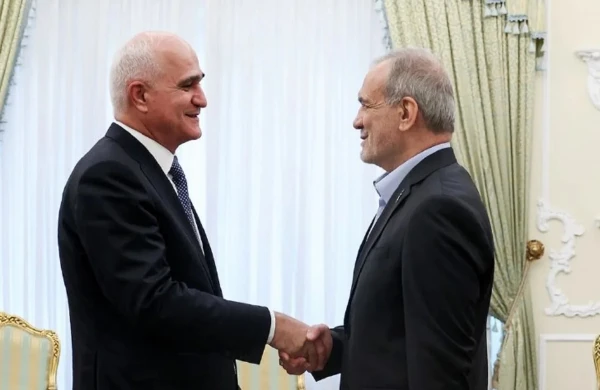 Şahin Mustafayev İran Prezidenti ilə görüşüb 