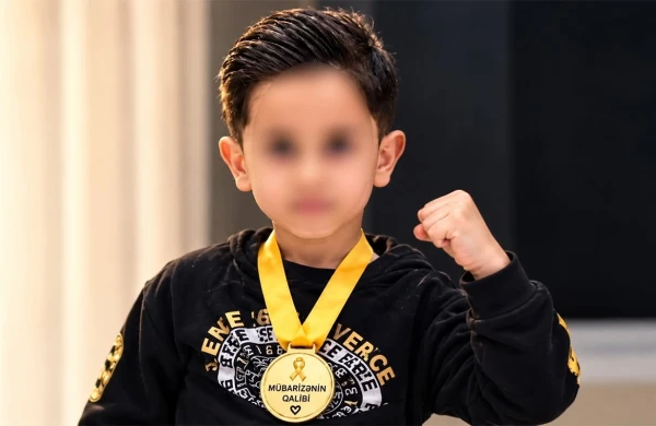 9 yaşlı Elxan vəfat etdi - Foto