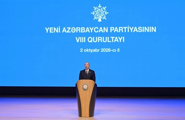 Prezident İlham Əliyev çıxış edir   — YENİLƏNİR