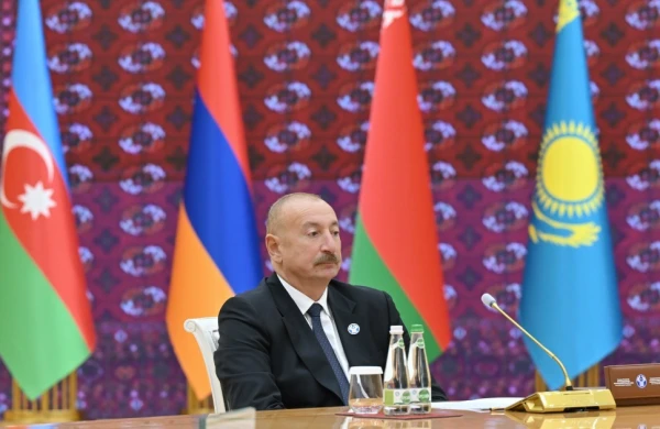 Prezident İlham Əliyev çıxış edib -FOTOLAR