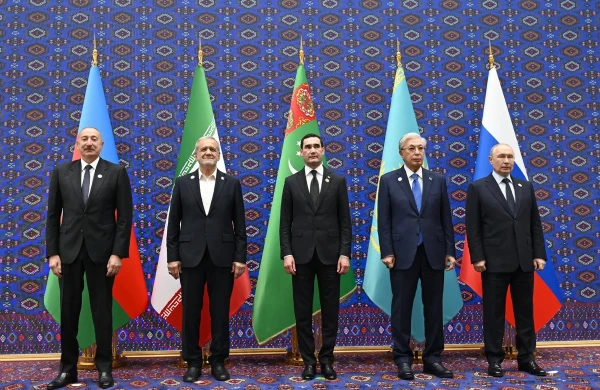 İlham Əliyev Xəzər Ekoloji Sammitində çıxış edib 