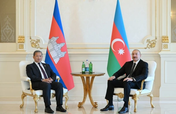 İlham Əliyev onu qəbul etdi