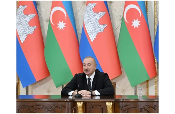 Prezident İlham Əliyev: Azərbaycan və Kamboca sülhü, təhlükəsizliyi inkişafın əsas şərti hesab edir&nbsp;