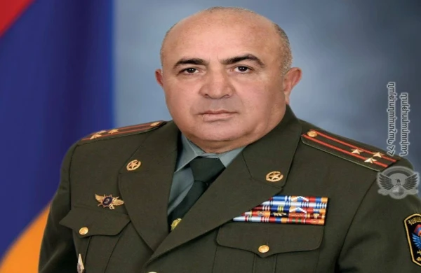 Ermənistanda Xüsusi Ordu Korpusunun komandir müavini vəzifəsindən azad edilib&nbsp;