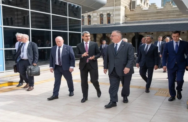 Çexiyanın nəqliyyat naziri Bakı Dəmiryol Vağzalında olub&nbsp;