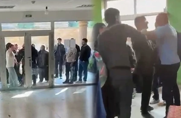 Məktəbə hücum edənlərin VİDEOSU YAYILDI