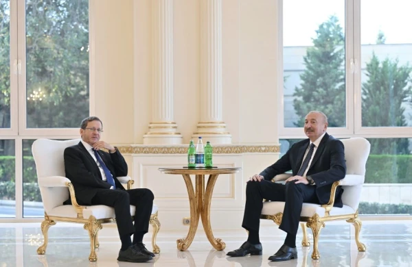 Prezident İlham Əliyevin İsrail Prezidenti ilə görüşü olub 