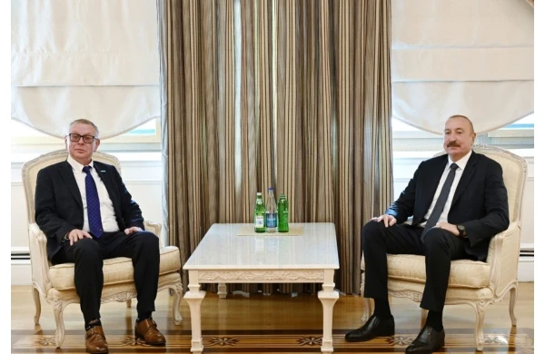 Prezident İlham Əliyev BMT-nin Terrorçuluqla Mübarizə İdarəsinin nümayəndəsini qəbul edib&nbsp;