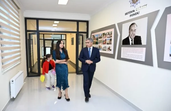 Şamaxı şəhərində Xınıslı körpələr evi-uşaq bağçasının açılışı olub&nbsp;&nbsp;