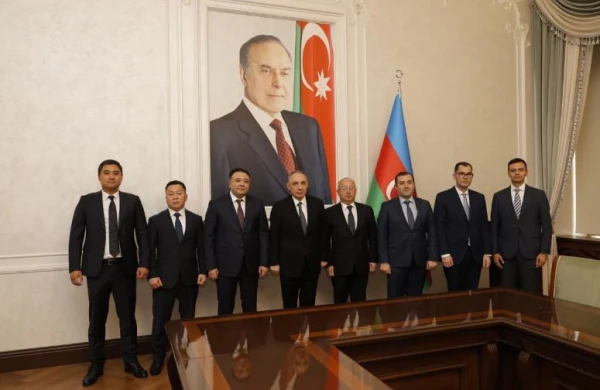Kamran Əliyev Qırğızıstan Baş prokurorunun birinci müavini ilə görüşüb&nbsp;