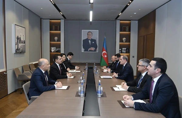 Ceyhun Bayramov ICESCO-nun baş direktoru ilə görüşüb