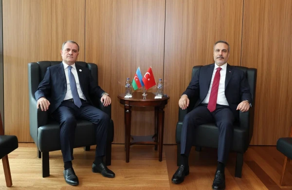 Azərbaycan və Türkiyə XİN başçılarının təkbətək görüşü keçirilib&nbsp;