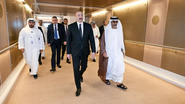 Prezidentin BƏƏ-yə səfəri başa çatdı - Fotolar&nbsp;