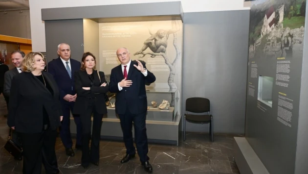 Mehriban Əliyeva Gürcüstan Milli Muzeyində olub&nbsp;