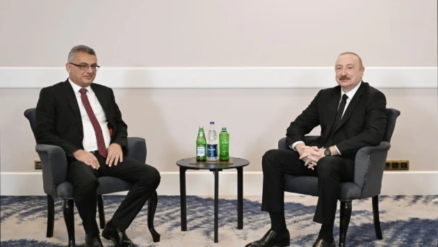 Dövlət başçısı Antalyada Şimali Kipr Prezidenti ilə görüşüb 