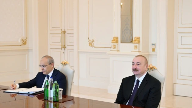 Prezident onları qəbul etdi