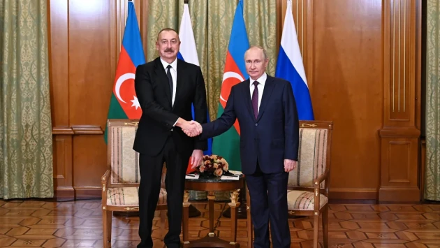 İlham Əliyev Putini təbrik etdi&nbsp;