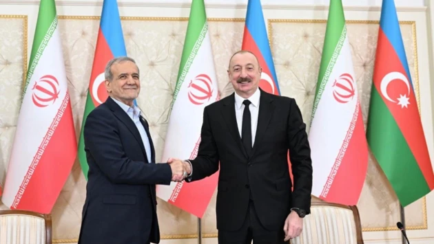 Əliyev Pezeşkiana təşəkkür etdi 