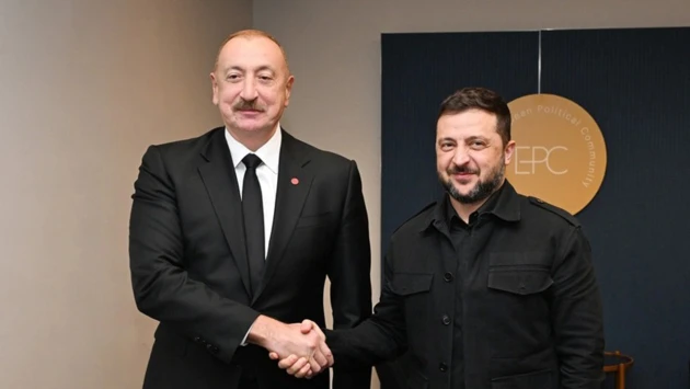 Zelenski İlham Əliyevə təşəkkür etdi 