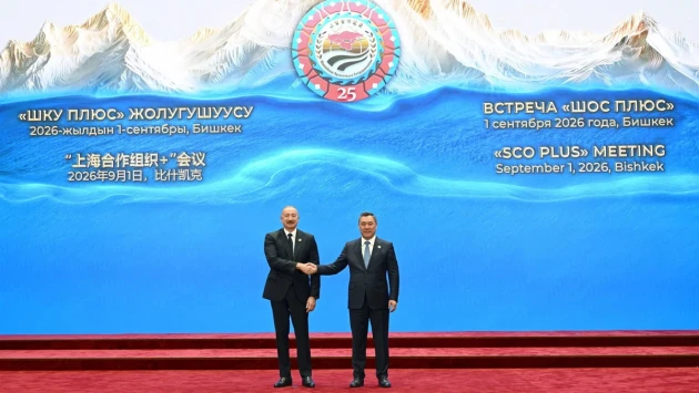 Prezident İlham Əliyev "ŞƏT plyus" formatında görüşdə çıxış edib